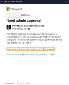 Microsoft Admin Approval